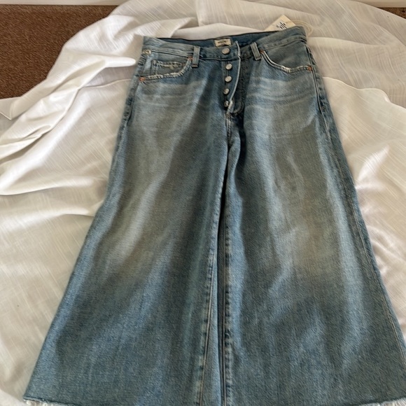 NWT Citizens of Humanity Emily Relaxed Culottes Size 26 - Picture 5 of 5